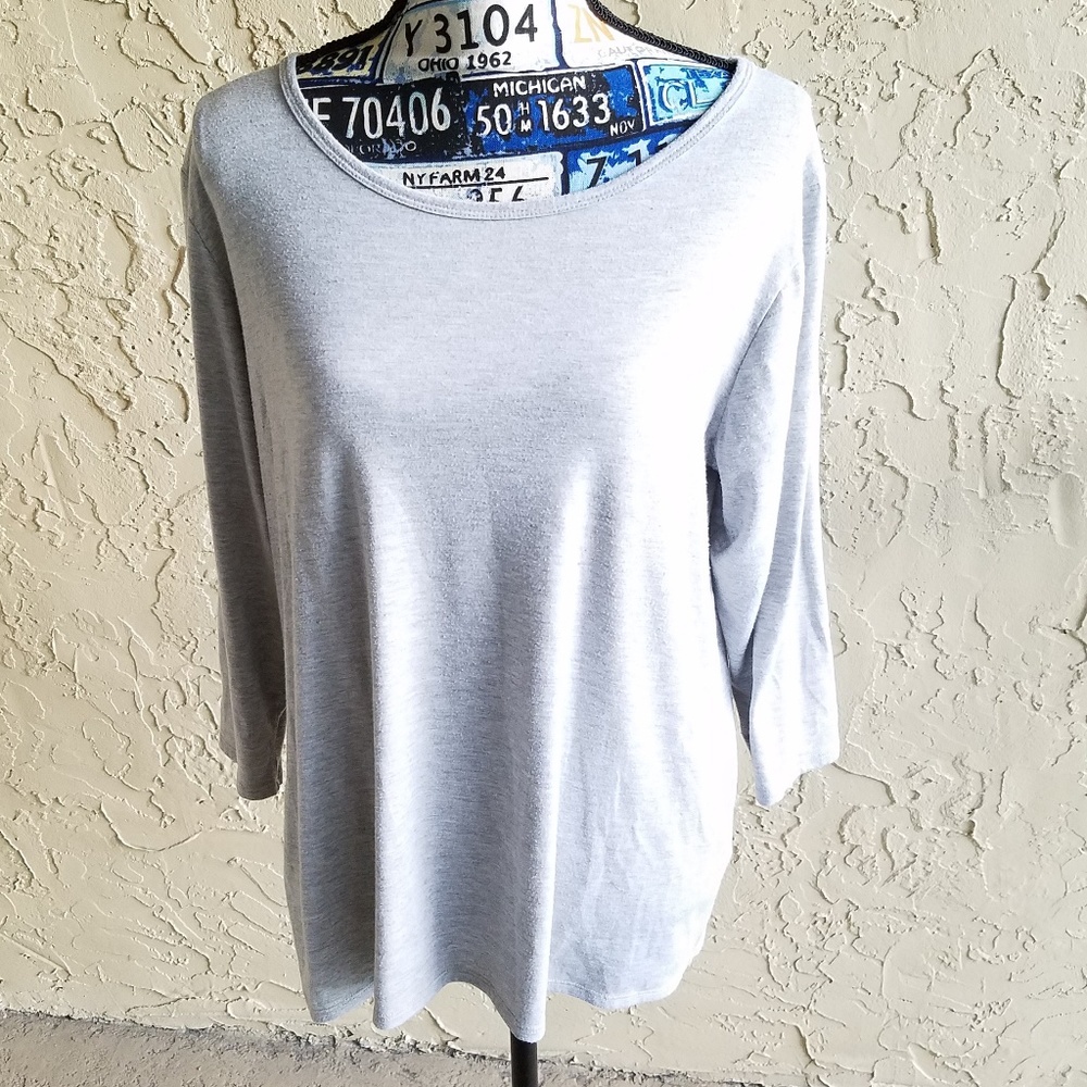Metaphor Peek A Boo back long sleeve tunic XL